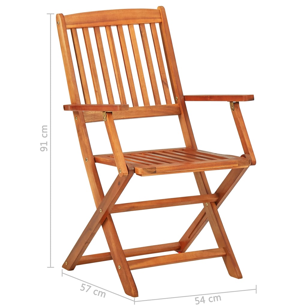 9-Delige Tuinset Massief Acaciahout