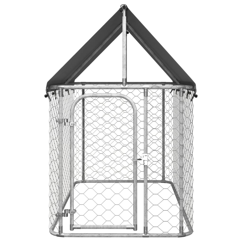 Hondenkennel Voor Buiten Met Dak 200X200X150 Cm