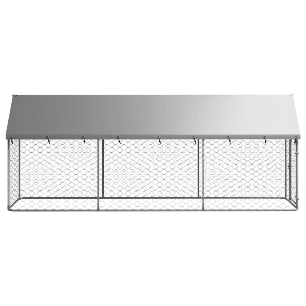 Hondenkennel Voor Buiten Met Dak 400X100X150 Cm