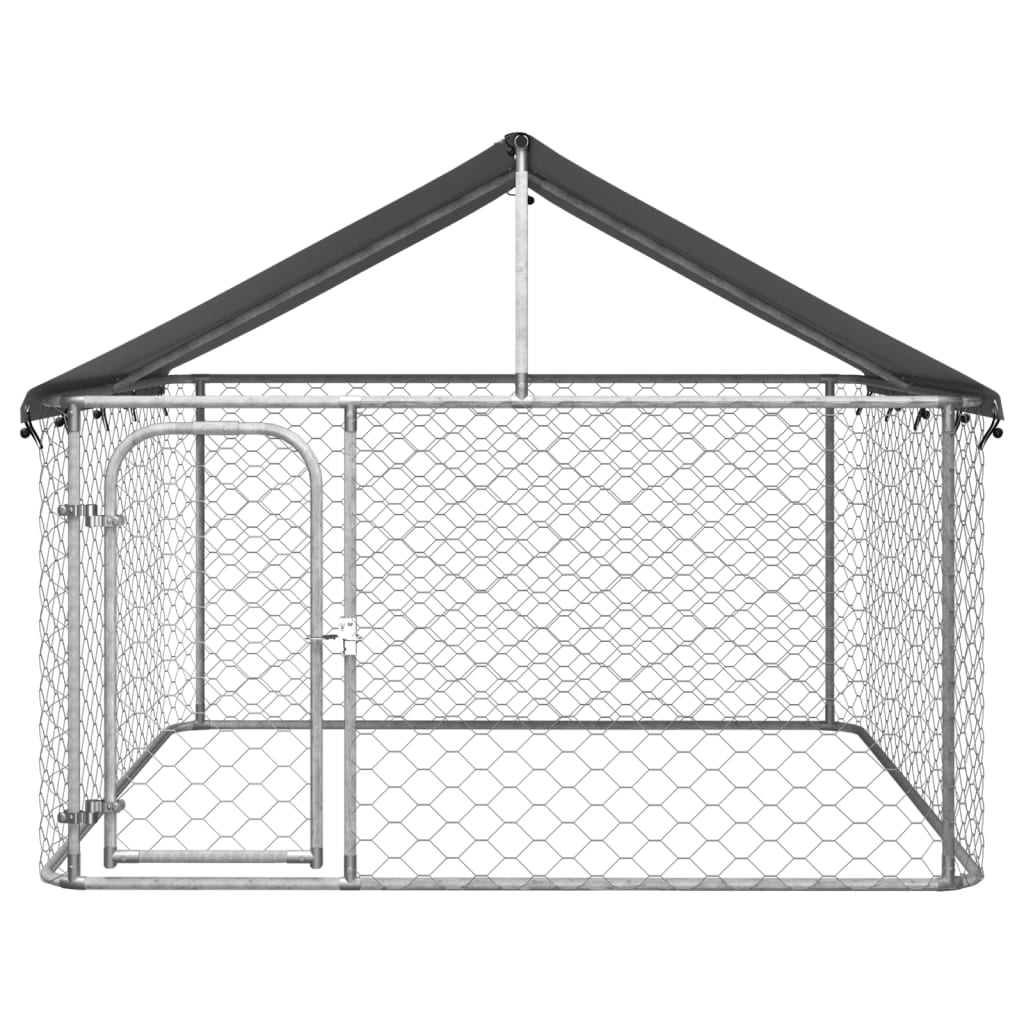 Hondenkennel Voor Buiten Met Dak 200X200X150 Cm