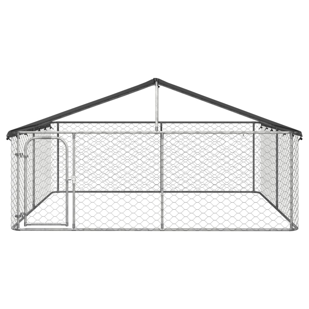 Hondenkennel Met Dak 300X300X150 Cm