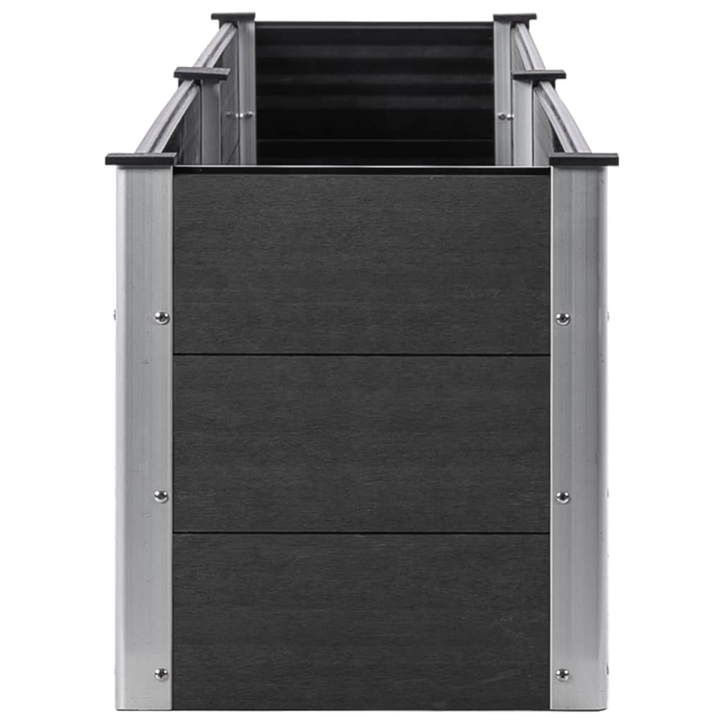 Plantenbak Verhoogd 200X50X54 Cm Hkc Grijs