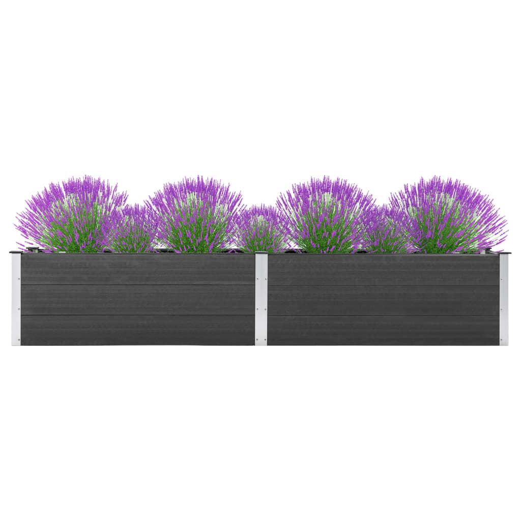 Plantenbak Verhoogd 200X50X54 Cm Hkc Grijs