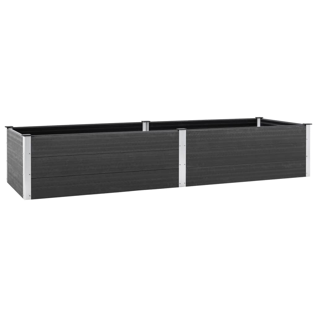 Plantenbak Verhoogd 200X100X54 Cm Hkc Grijs