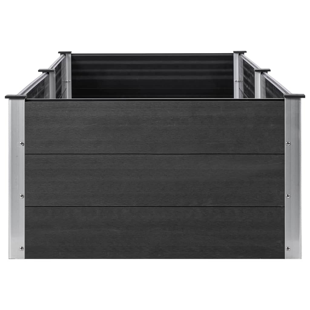 Plantenbak Verhoogd 200X100X54 Cm Hkc Grijs