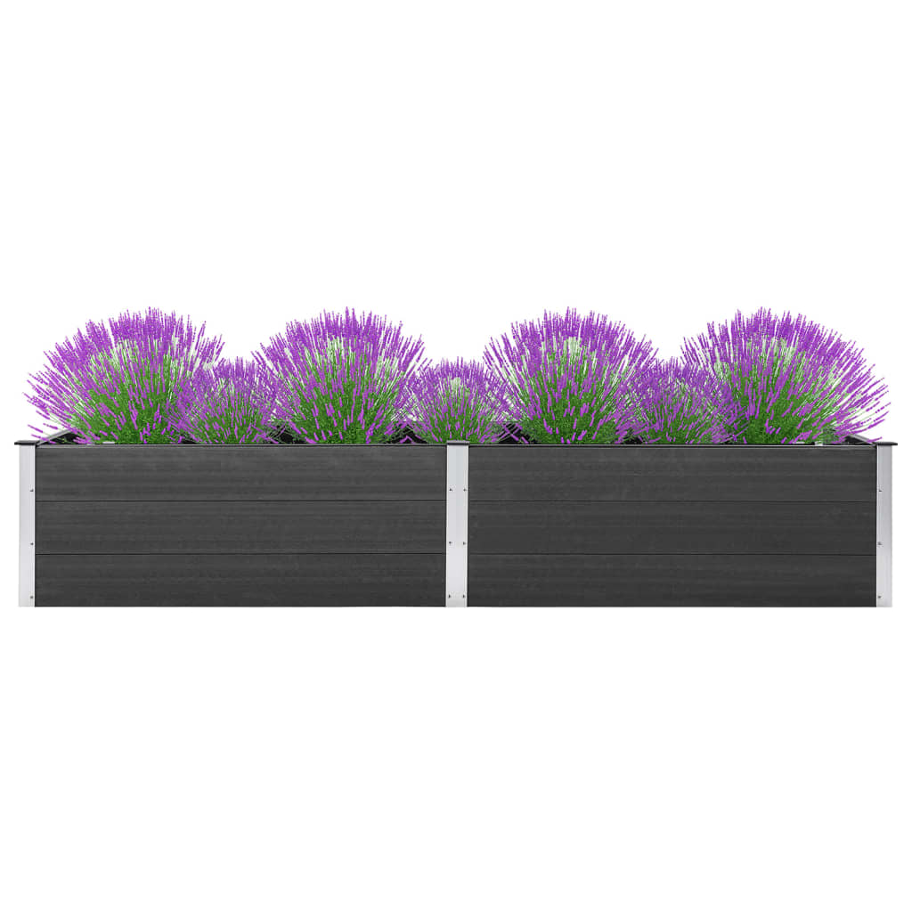 Plantenbak Verhoogd 200X100X54 Cm Hkc Grijs