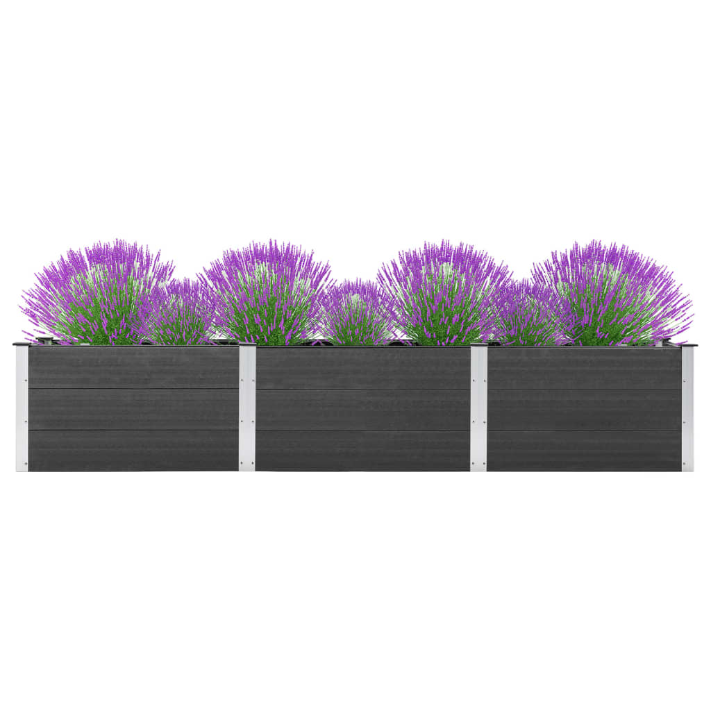 Plantenbak Verhoogd 300X50X54 Cm Hkc Grijs