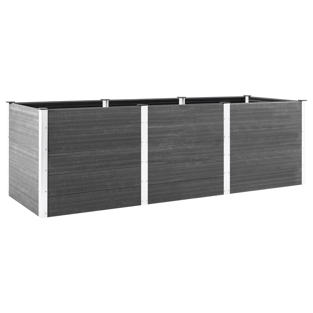 Plantenbak Verhoogd 300X50X91 Cm Hkc Grijs