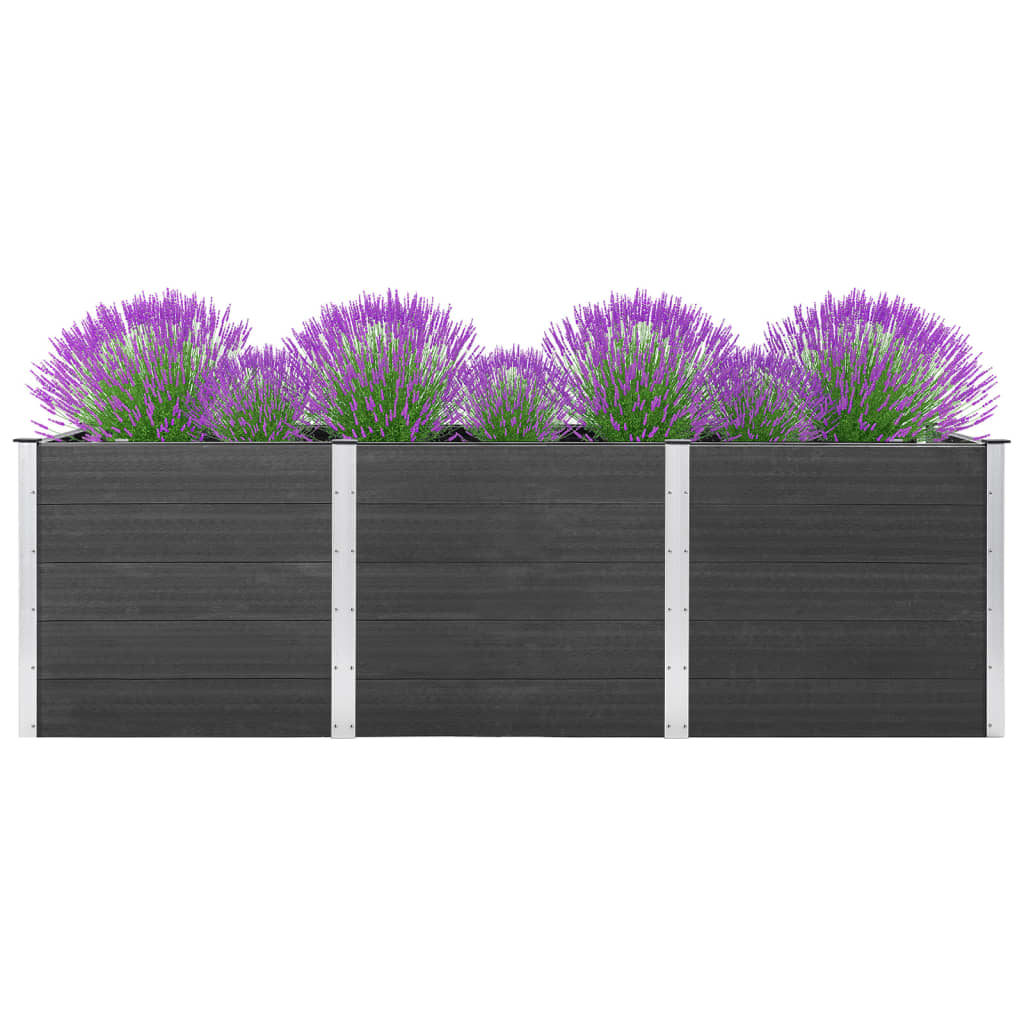 Plantenbak Verhoogd 300X50X91 Cm Hkc Grijs