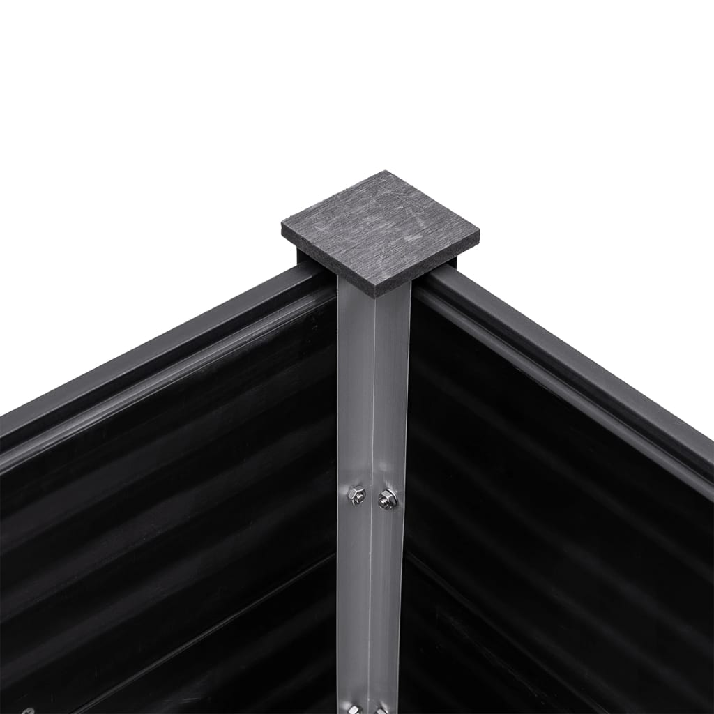 Plantenbak Verhoogd 300X50X91 Cm Hkc Grijs