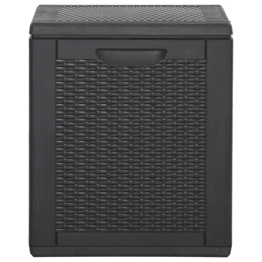 Tuinbox 90 L Pp Rattan Zwart