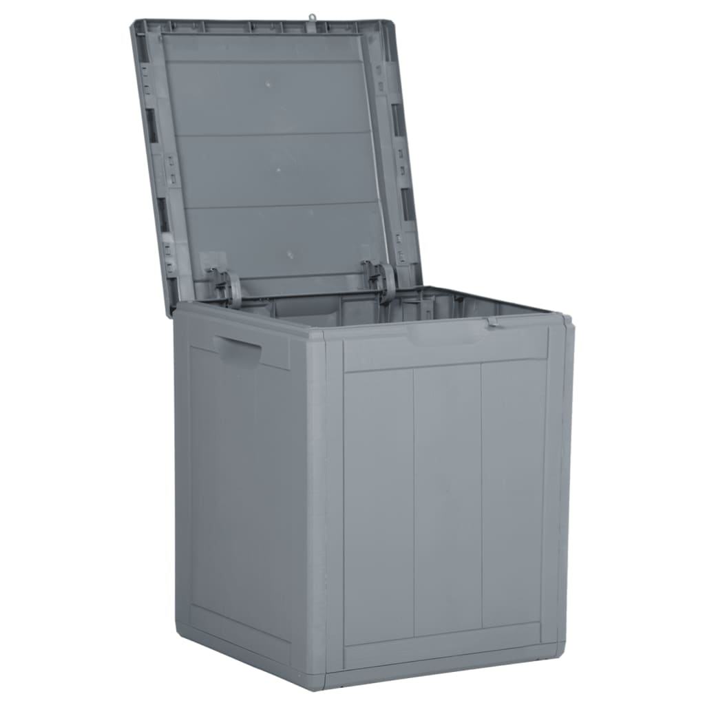Tuinbox 90 L Pp Rattan Grijs