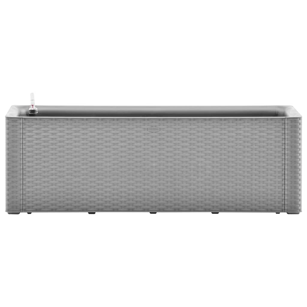 Plantenbak Verhoogd Met Bewateringssysteem 100X43X33 Cm Grijs