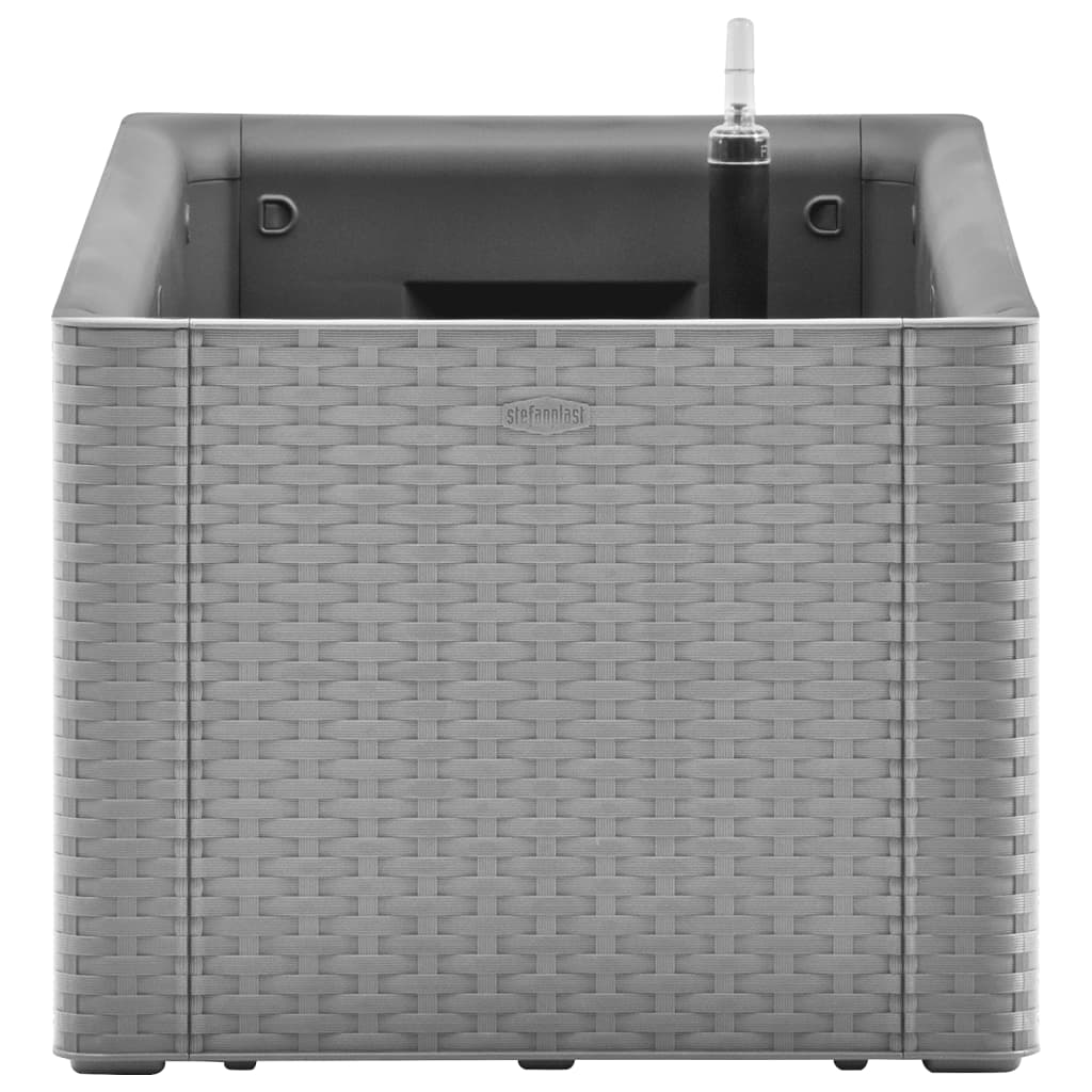 Plantenbak Verhoogd Met Bewateringssysteem 100X43X33 Cm Grijs