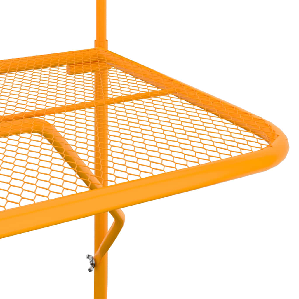 Balkontafel 60X40 Cm Staal Geel