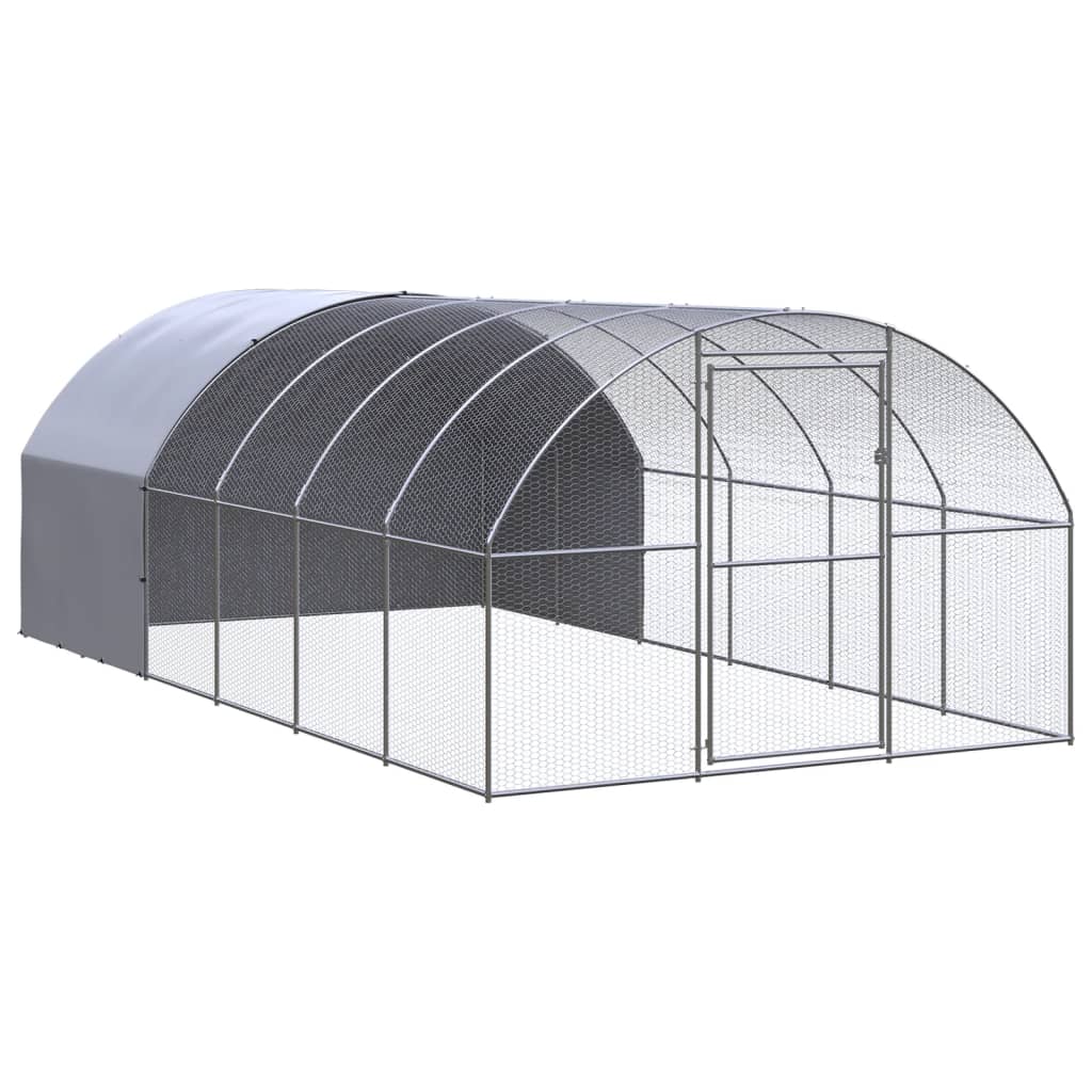 Kippenren 3X6X2 M Gegalvaniseerd Staal