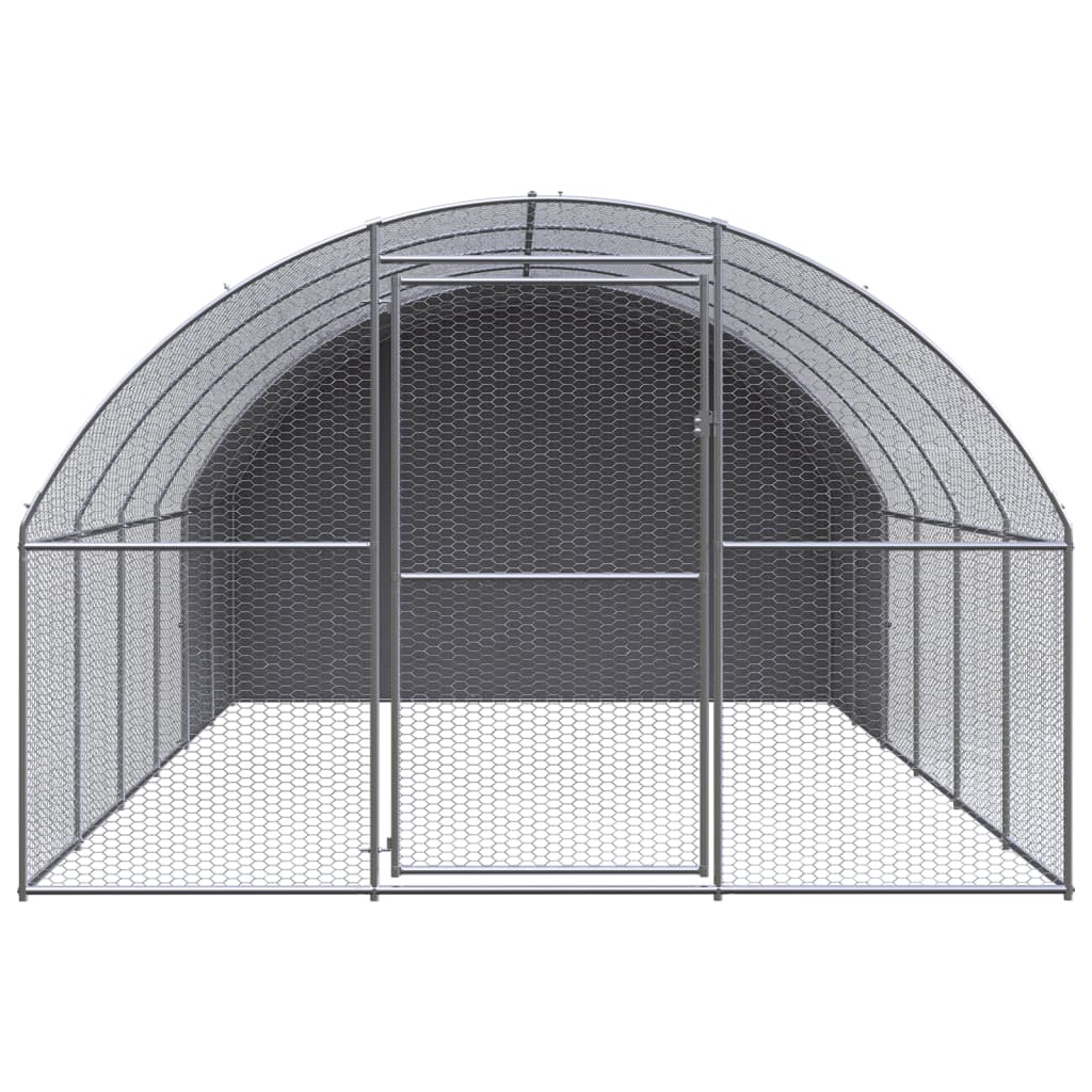 Kippenren 3X6X2 M Gegalvaniseerd Staal