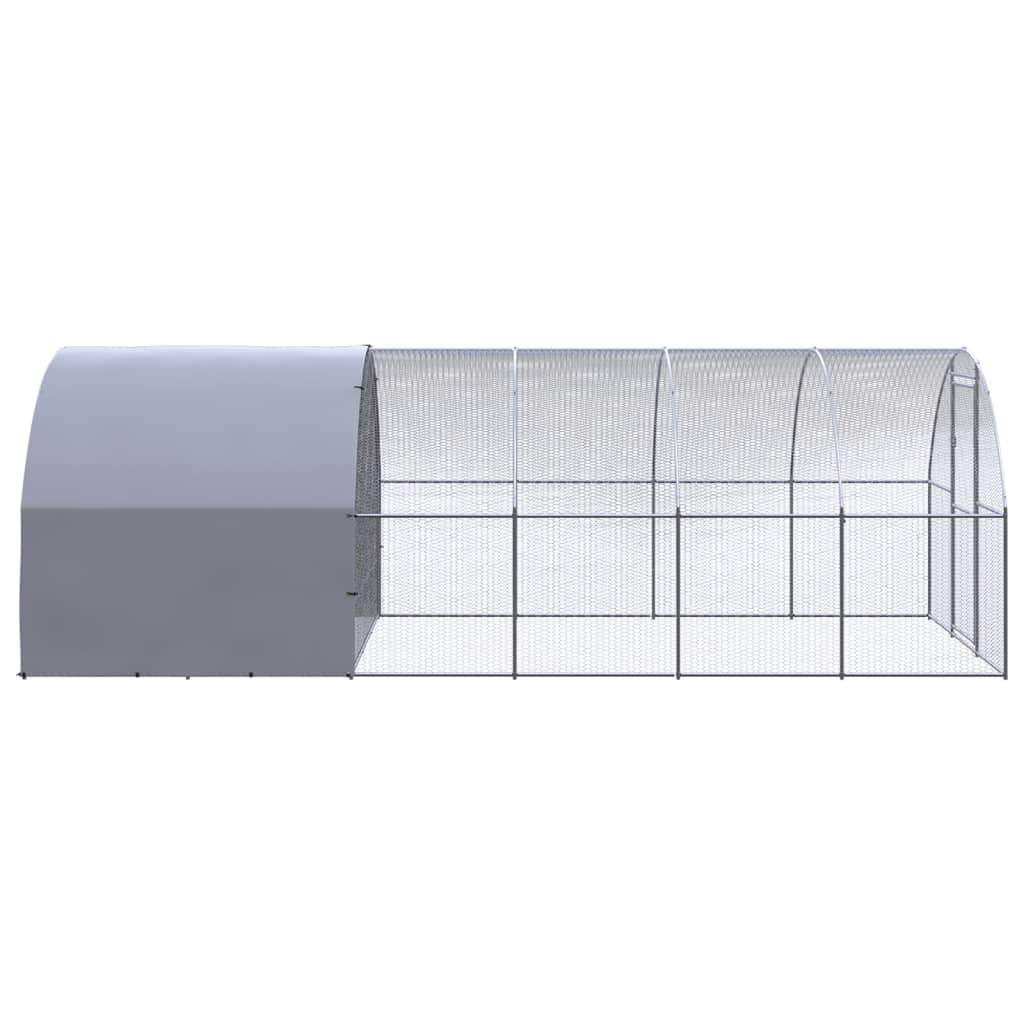 Kippenren 3X6X2 M Gegalvaniseerd Staal