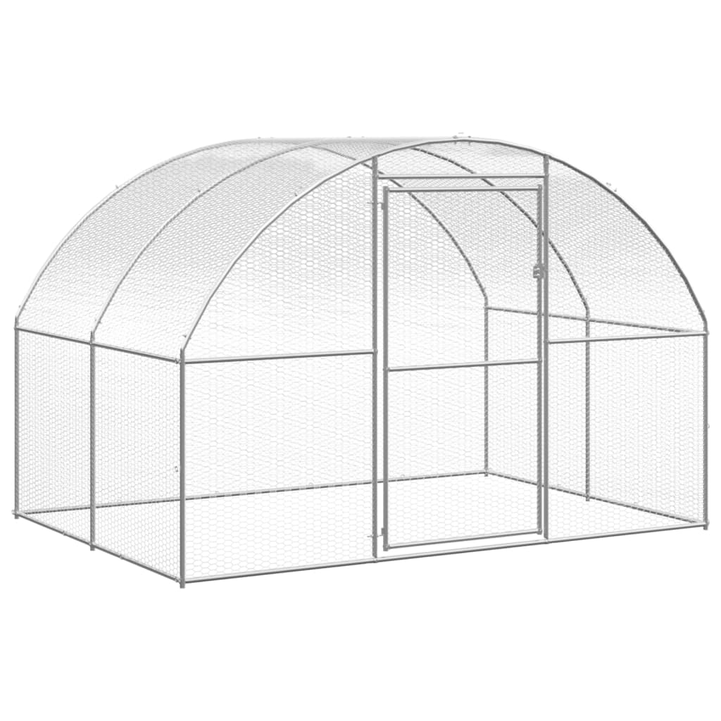 Kippenren 3X6X2 M Gegalvaniseerd Staal
