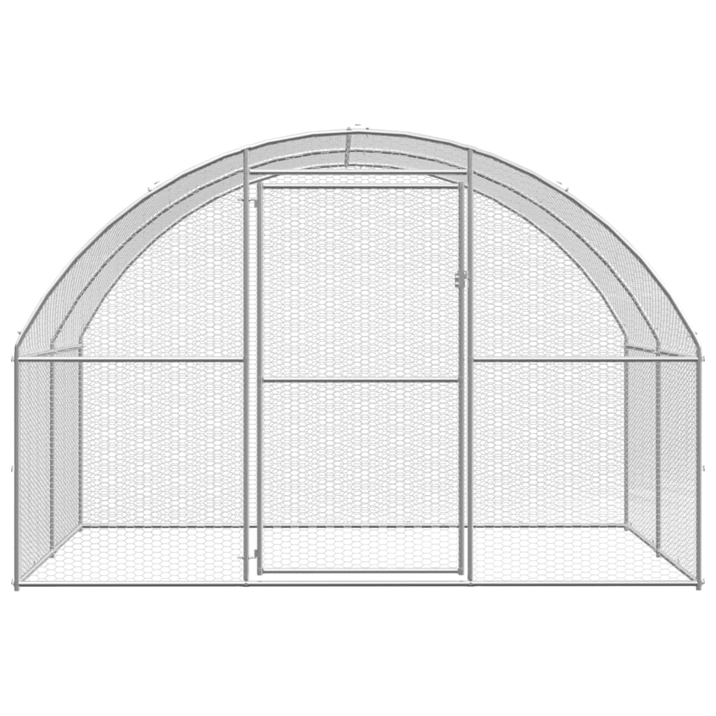 Kippenren 3X6X2 M Gegalvaniseerd Staal