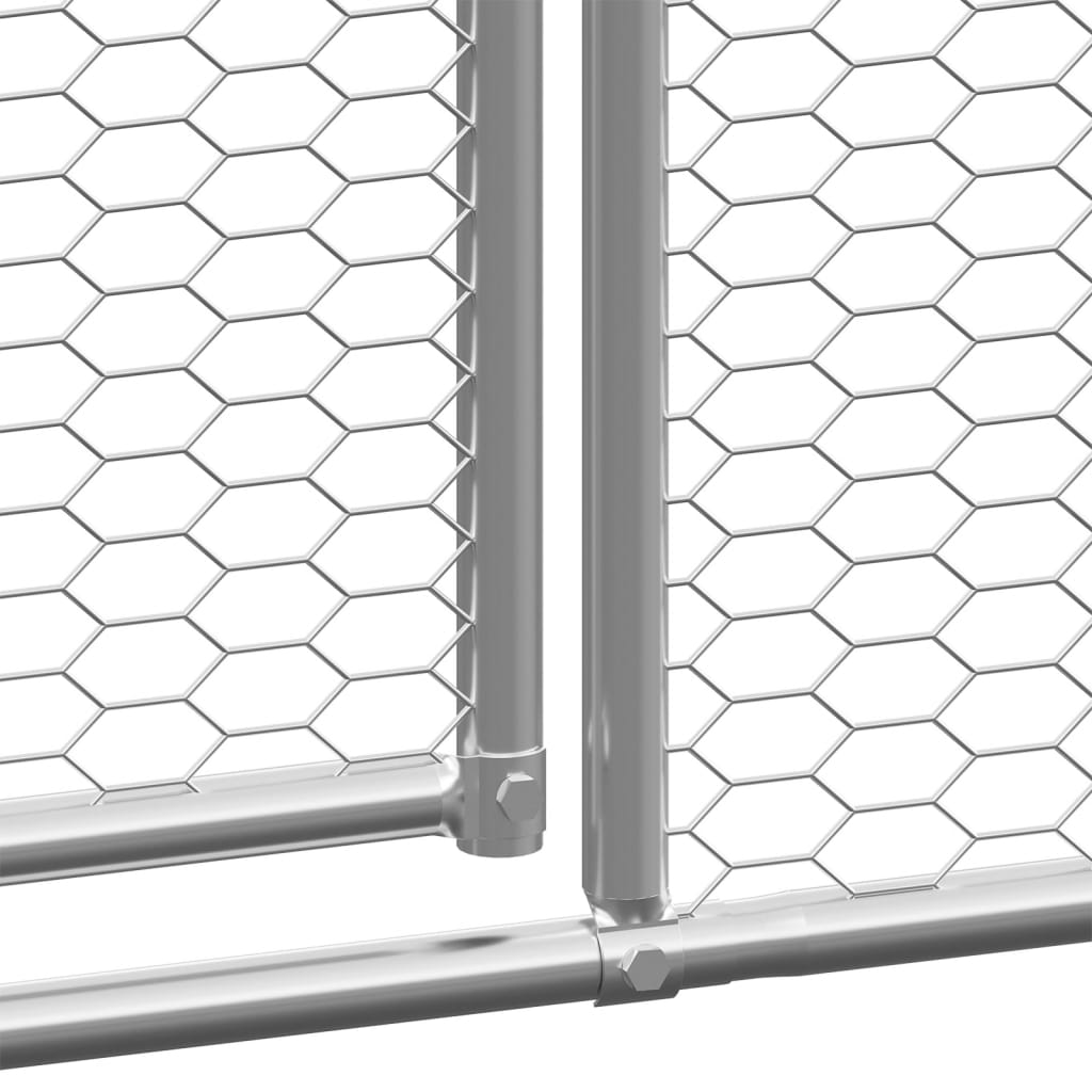 Kippenren 3X6X2 M Gegalvaniseerd Staal