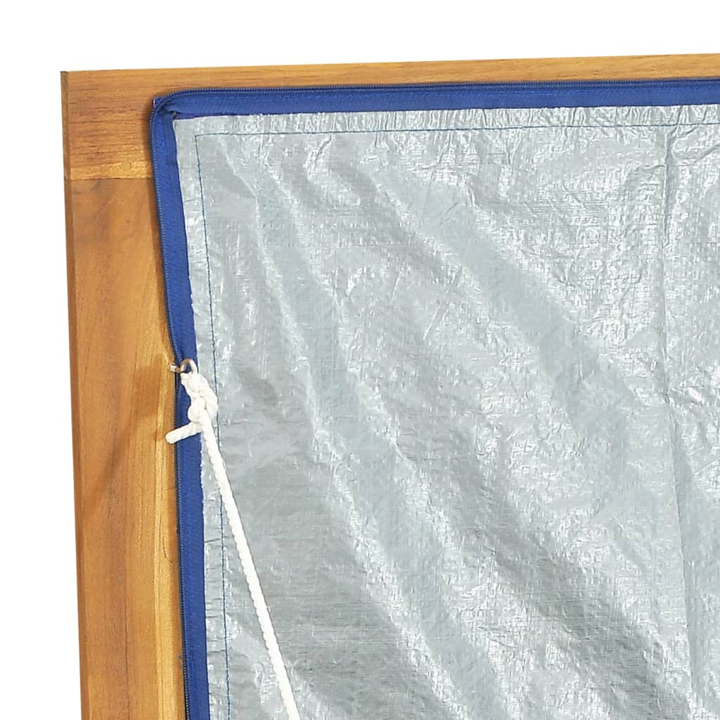 Tuinbox 200X50X55 Cm Massief Teakhout