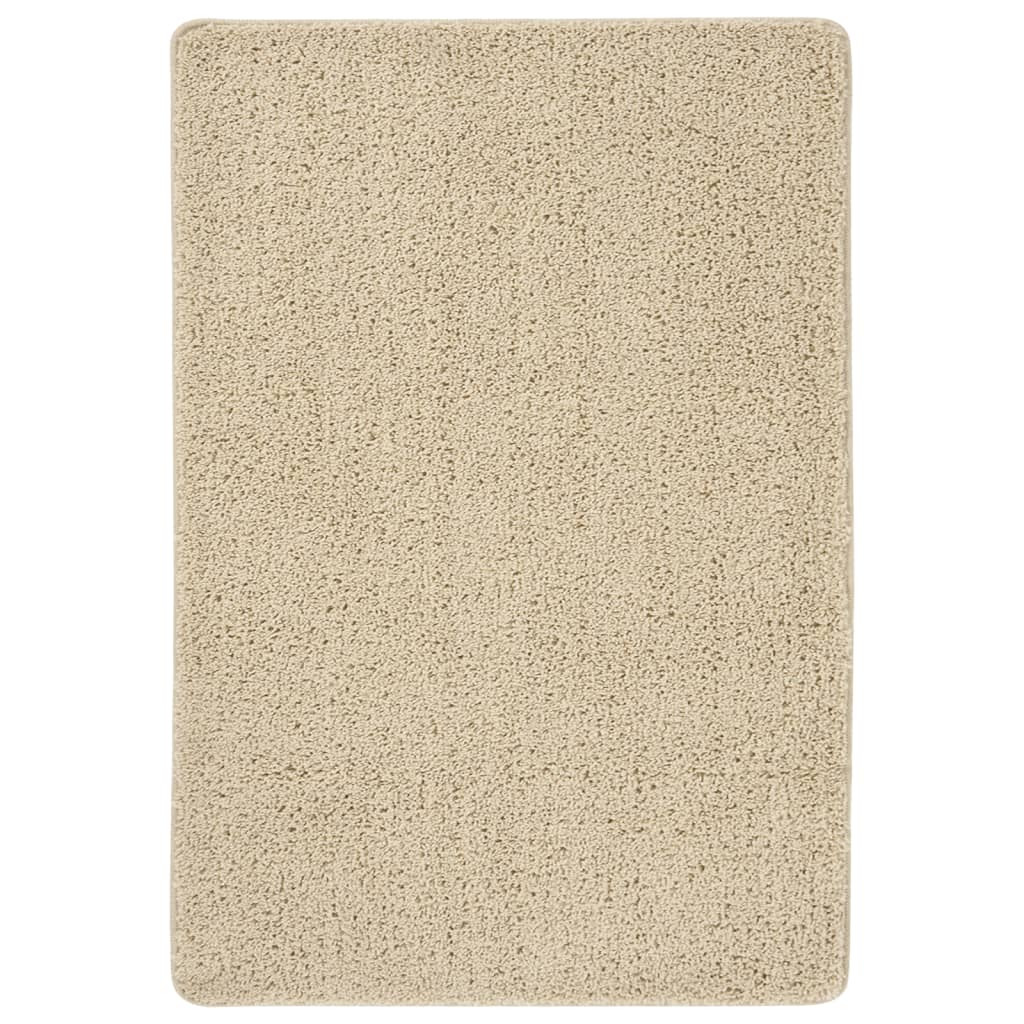Vloerkleed Shaggy Anti-Slip 160X230 Cm Crèmekleurig