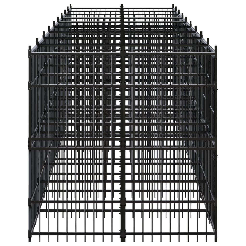 Hondenkennel 16,59 M² Staal