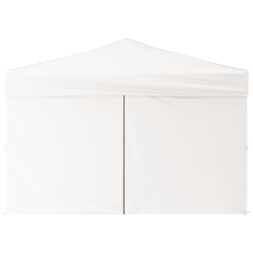 Partytent Inklapbaar Met Zijwanden 3X3 M Wit