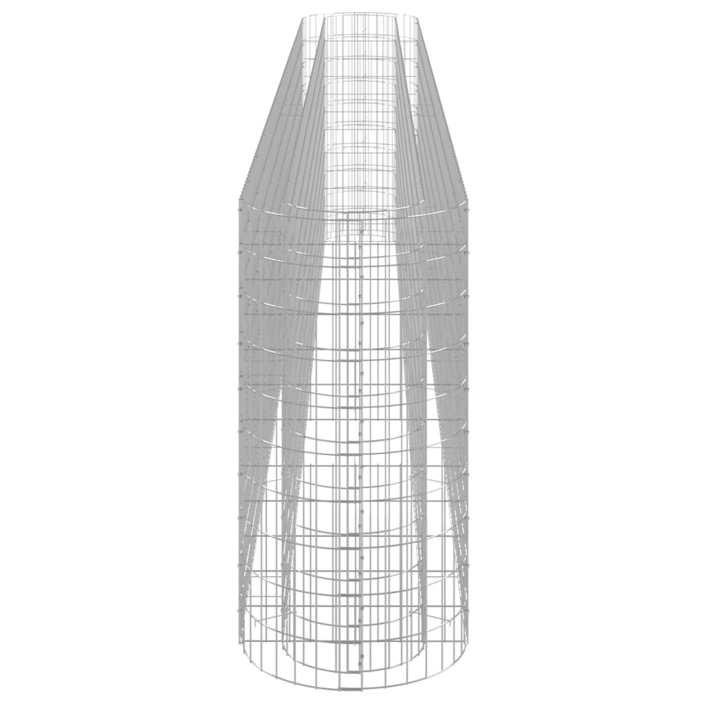 Gabion Plantenbak Verhoogd 470X50X100 Cm Gegalvaniseerd Ijzer