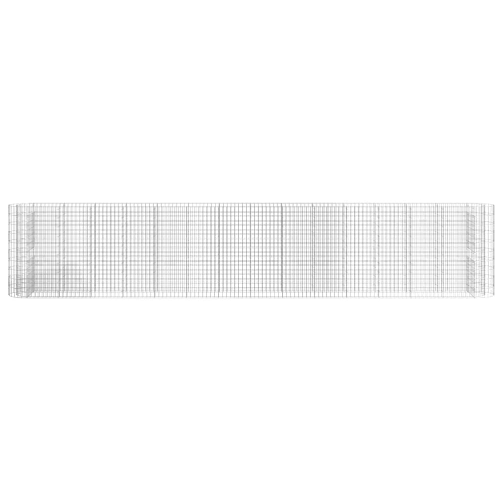 Gabion Plantenbak Verhoogd 540X50X100 Cm Gegalvaniseerd Ijzer
