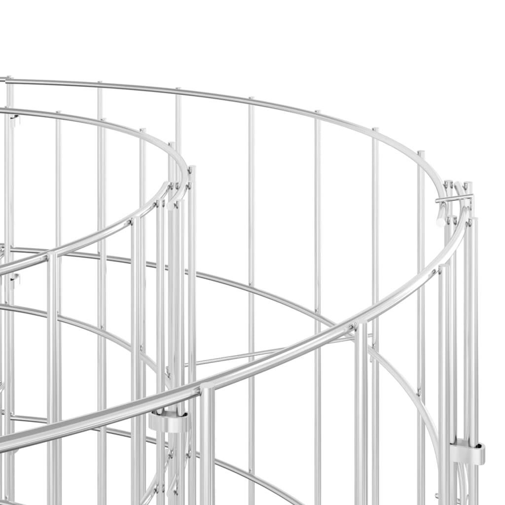 Gabion Plantenbak Verhoogd 200X100X50 Cm Gegalvaniseerd Ijzer