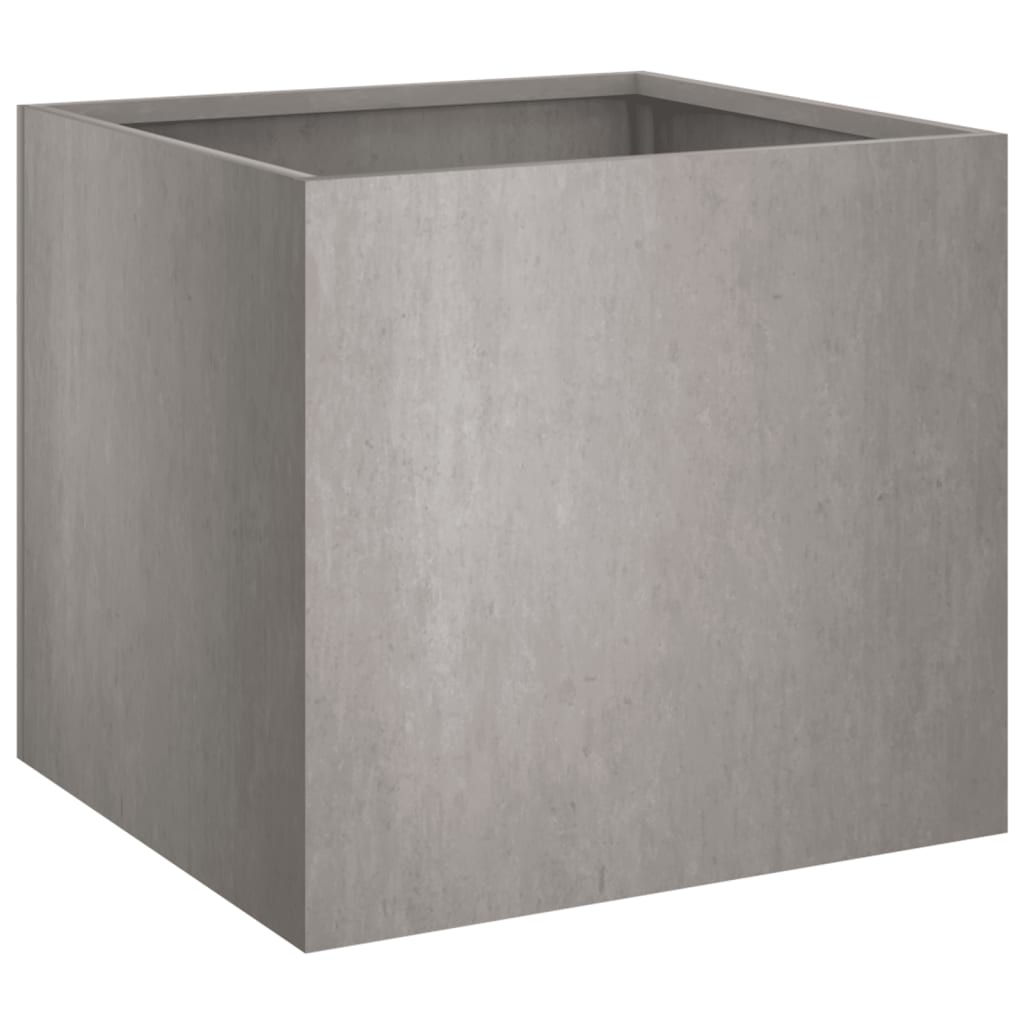Plantenbak 32X30X29 Cm Cortenstaal Grijs