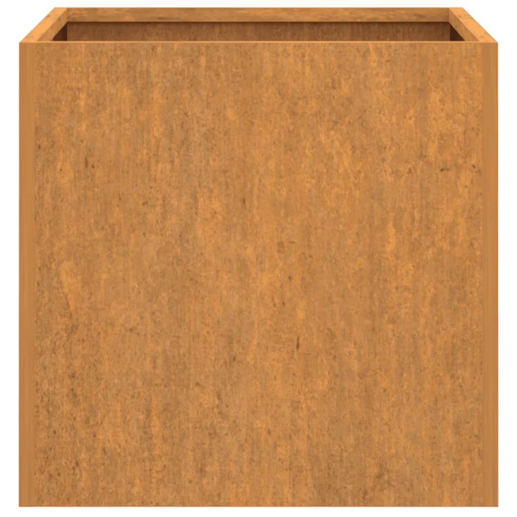 Plantenbak 32X30X29 Cm Cortenstaal Grijs