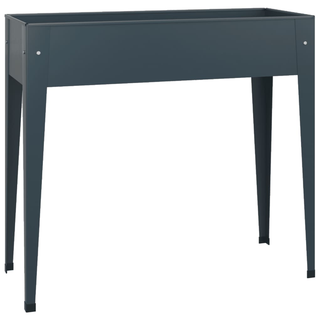 Plantenbak 100,5X40,5X90 Cm Gegalvaniseerd Staal Grijs