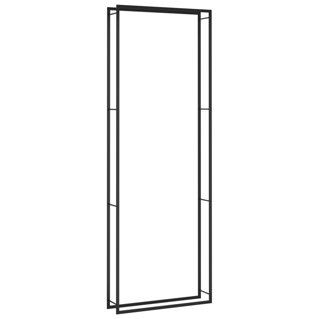 Haardhoutrek 110X28X312 Cm Staal Matzwart