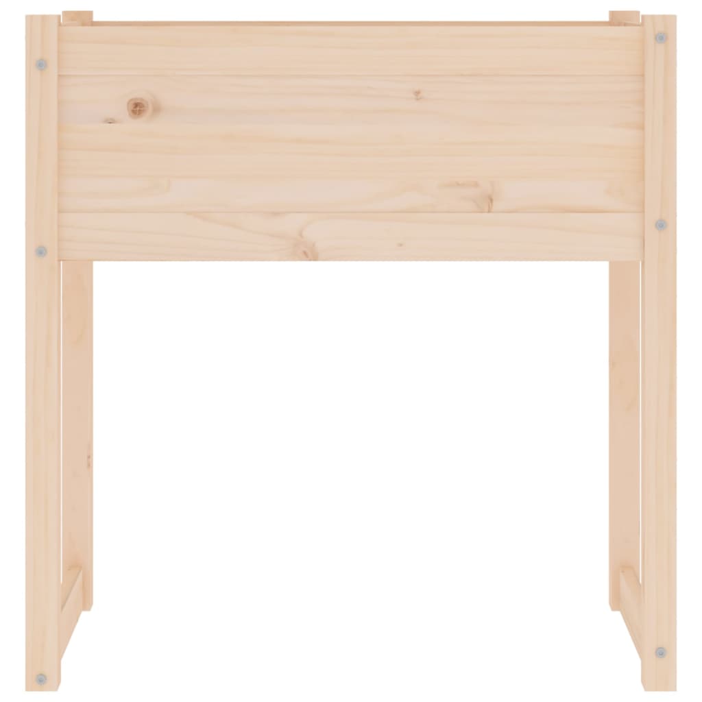 Plantenbak 78X40X81 Cm Massief Grenenhout