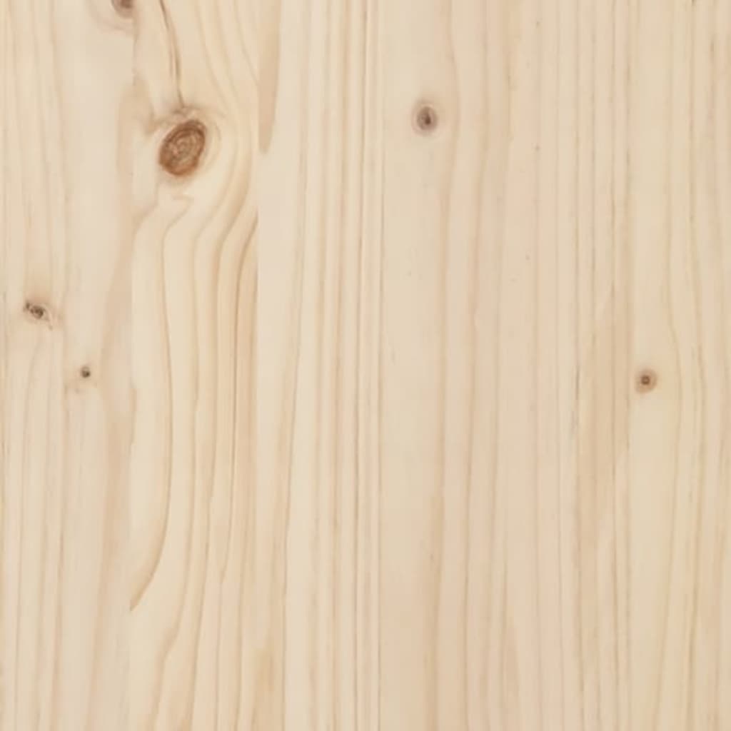 Plantenbak 78X40X81 Cm Massief Grenenhout