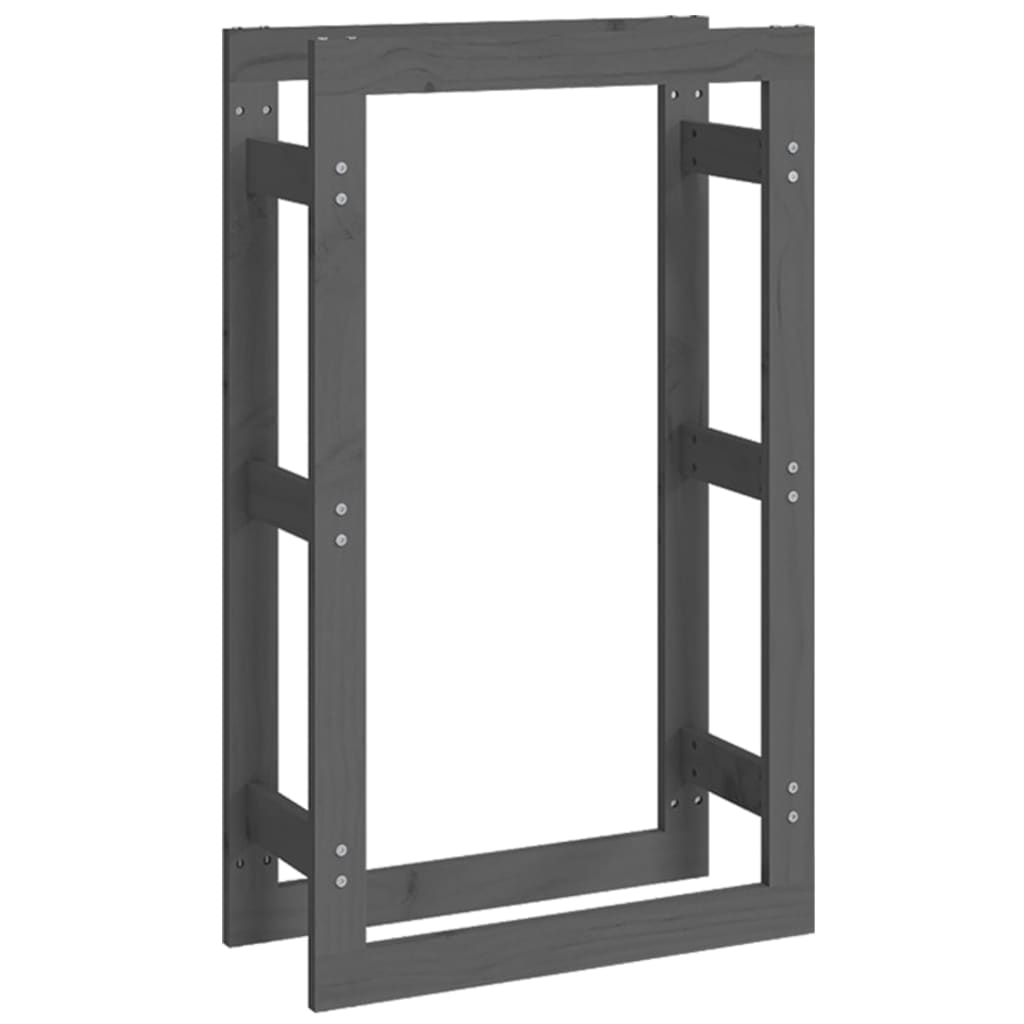 Haardhoutrek 60 X 25 X 100 Cm Massief Grenenhout Grijs