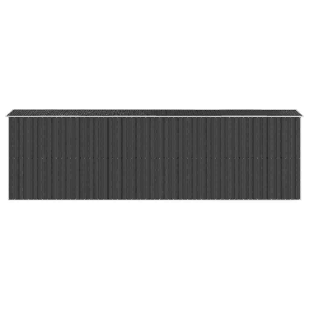 Tuinschuur 192X689X223 Cm Gegalvaniseerd Staal Antracietkleurig