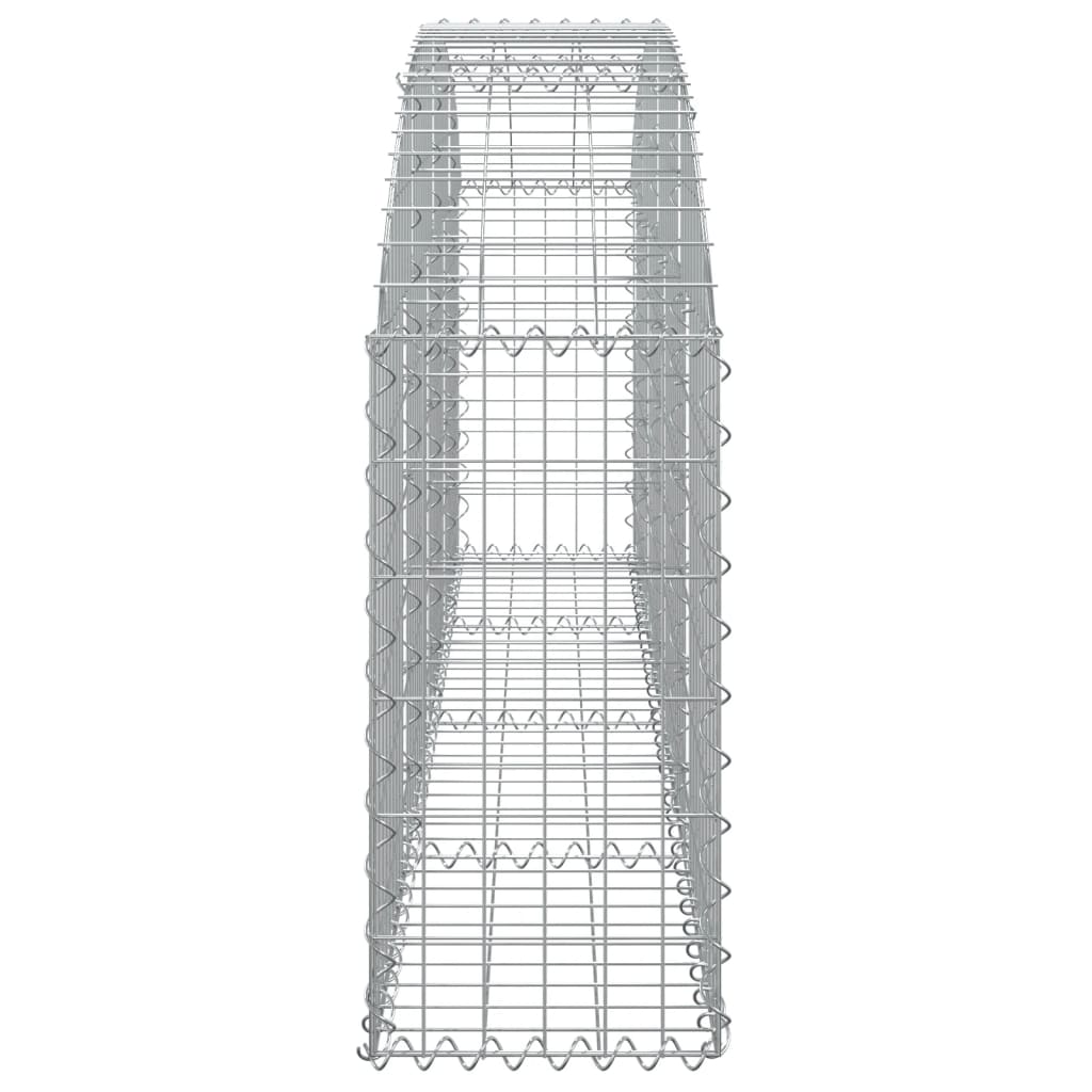 Schanskorf Gewelfd 200X30X60/80 Cm Gegalvaniseerd Ijzer