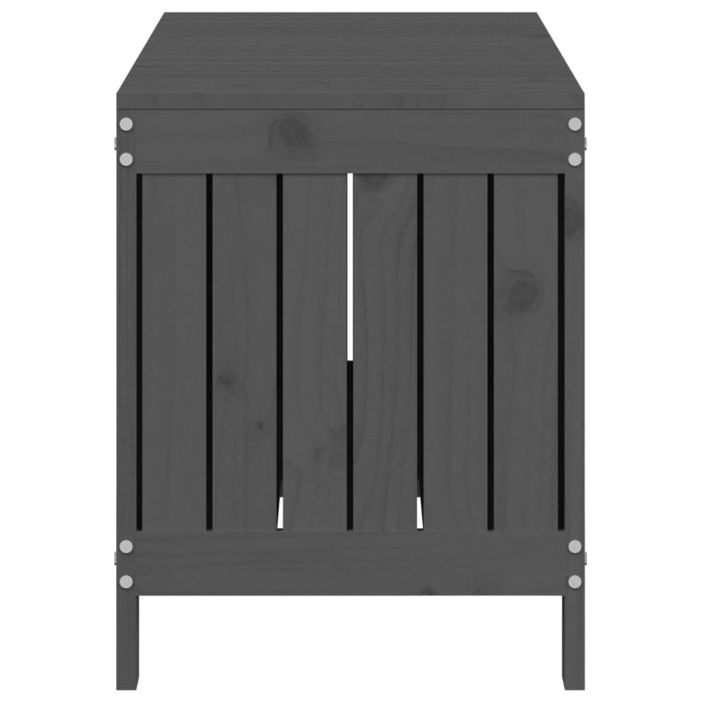 Tuinbox 108X42,5X54 Cm Massief Grenenhout Grijs