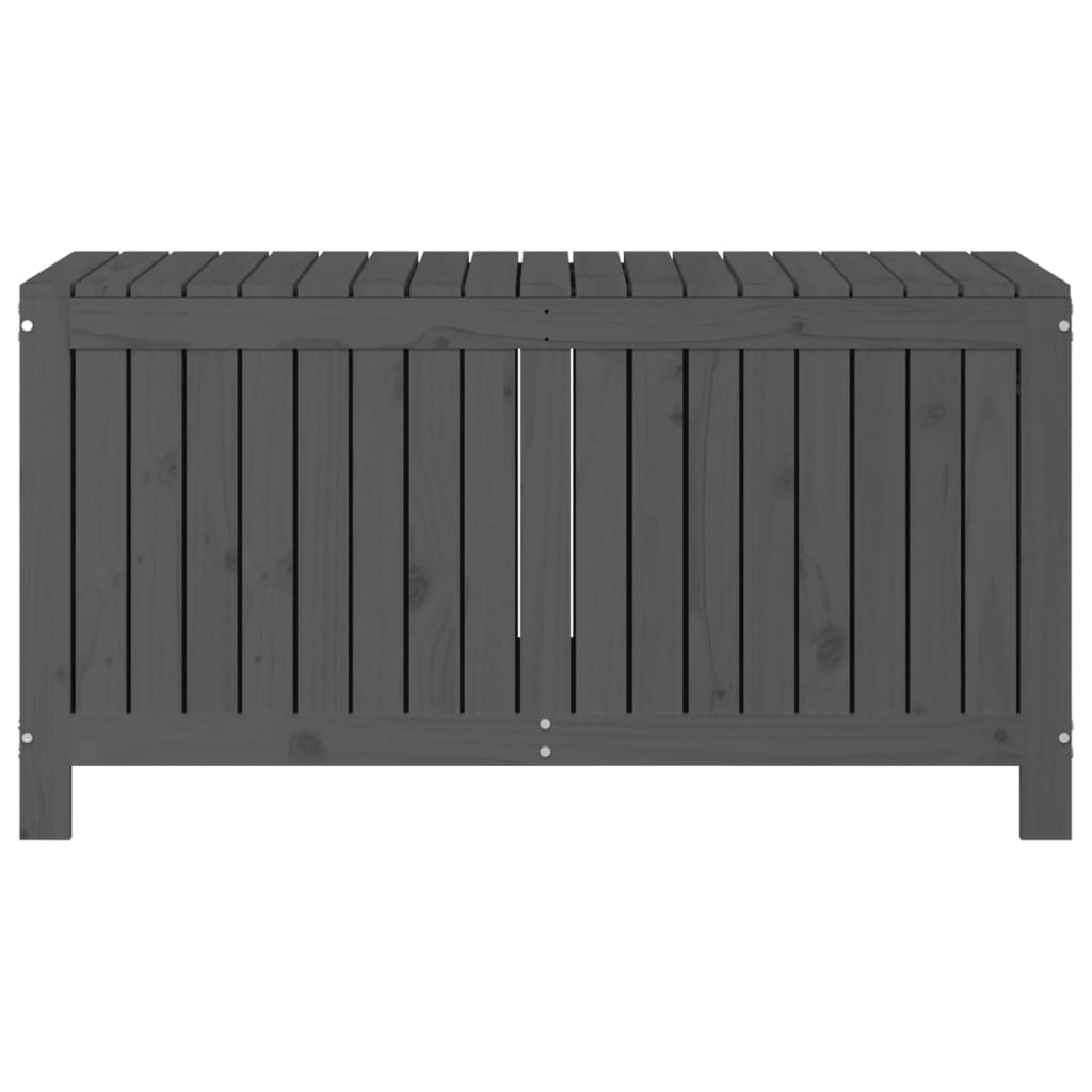 Tuinbox 121X55X64 Cm Massief Grenenhout Grijs