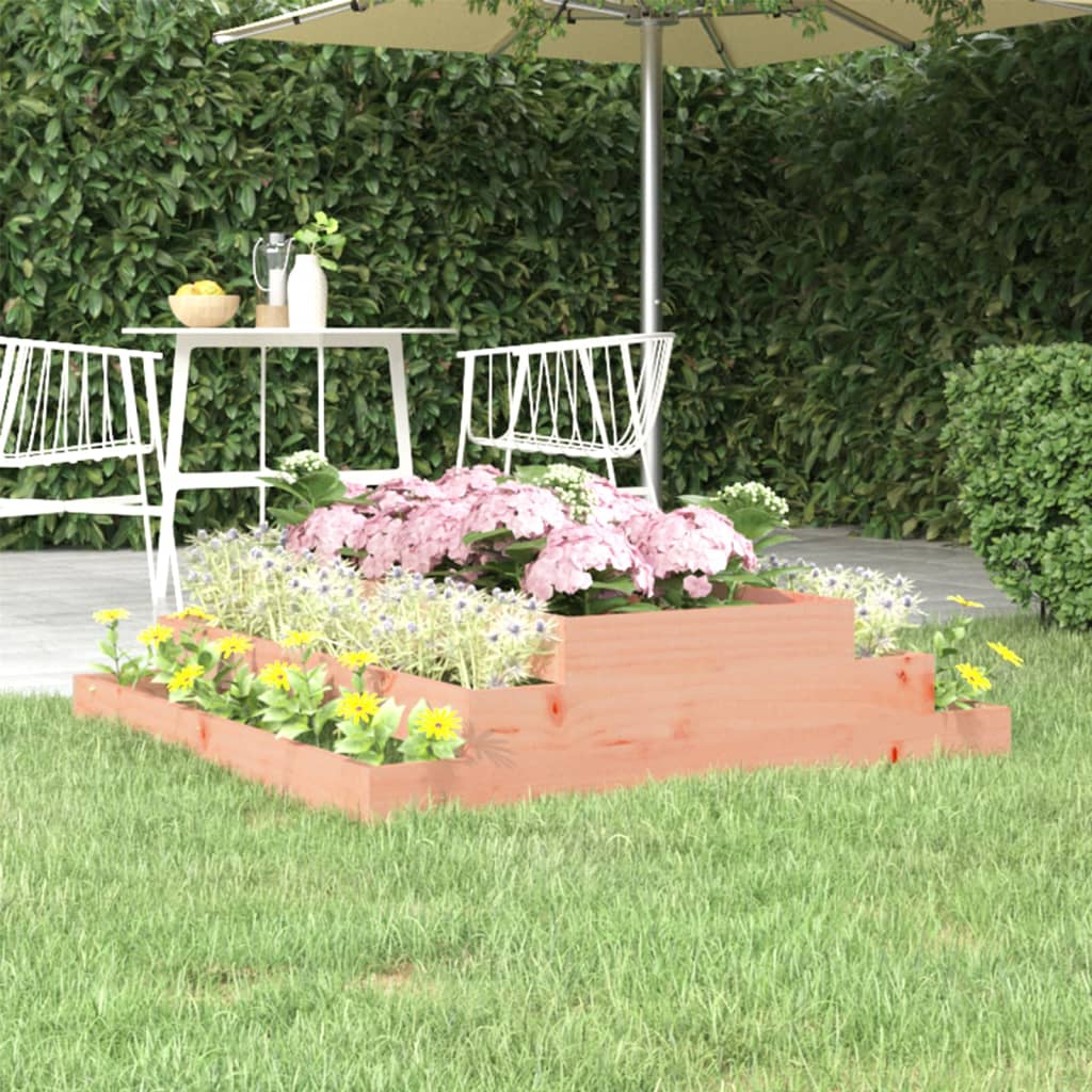 Plantenbak 110X110X27 Cm Massief Douglashout