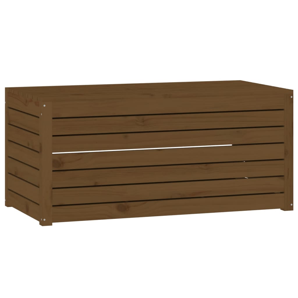 Tuinbox 101X50,5X46,5 Cm Massief Grenenhout Honingbruin