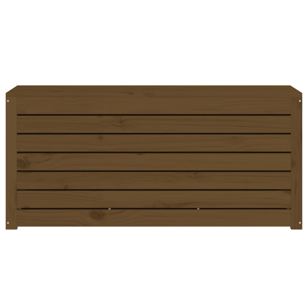 Tuinbox 101X50,5X46,5 Cm Massief Grenenhout Honingbruin