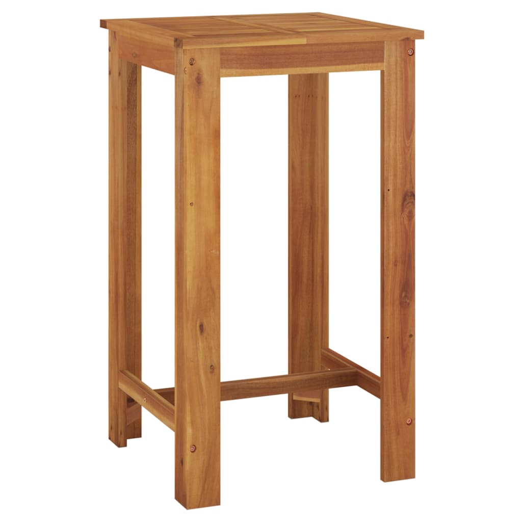 Tuinbartafel 60X60X105 Cm Massief Acaciahout