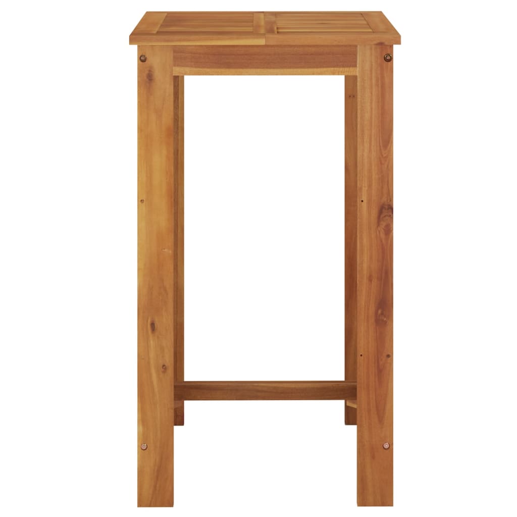 Tuinbartafel 60X60X105 Cm Massief Acaciahout