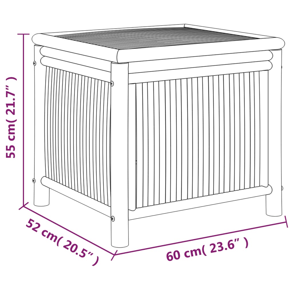 Tuinbox 60X52X55 Cm Bamboe