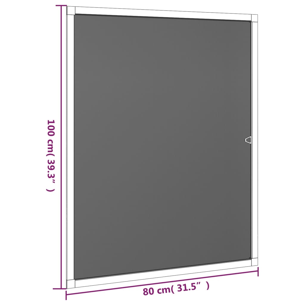 Raamhor 80X100 Cm Wit